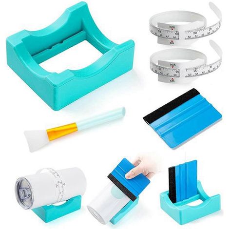 Support pour gobelets, porte-gobelet en silicone pour autocollants en vinyle --- (1/5)