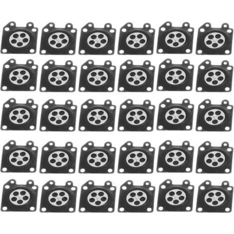 30 pièces/ensemble carburateur diaphragme joint trononneuse accessoire pour ZAMA 2500/3800/4500/5200/5800 (1/4)