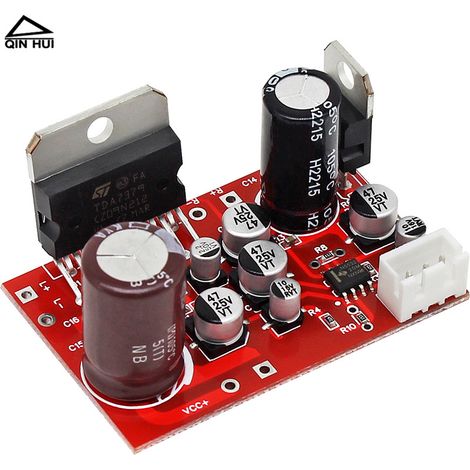 Carte d'amplificateur de haut-parleur double canal haute puissance TDA7379 (239W) avec module de préamplificateur NE5532 (12V)