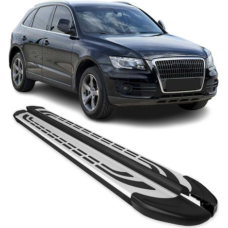 OMAC Trittbretter für Audi Q5 8RB 2008-2017 Alu Schwarz (1/5)