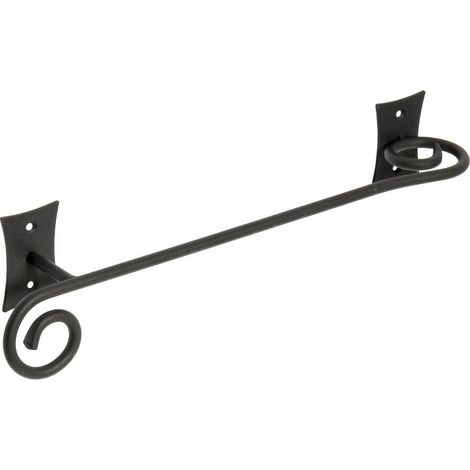 Sapho Rebecca - Porte-serviettes, longueur 30 cm, noir CC320 (1/3)