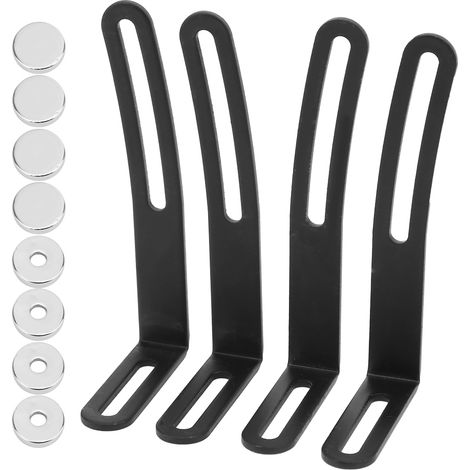 Support de carrosserie métallique en L avec aimant, compatible avec les voitures RC Traxxas 1/10. (1/5)