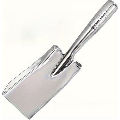 1 truelle de jardin en acier inoxydable de 27,6 cm, pelle à main à tête carrée, outil pour creuser, planter, transplanter, désherber, ameublir le sol, outil de jardinage pour intérieur et extérieur (1/5)