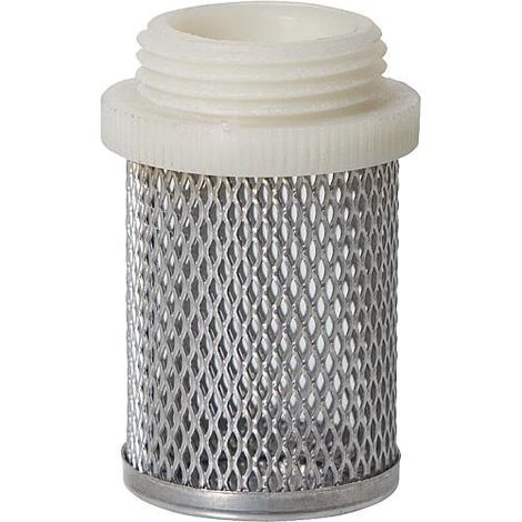 Corbeille d'aspiration pour soupape de retenue 1/2" filetage en plastique