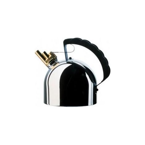 Alessi 9091 FM tetera de diseño 2 litros plateada
