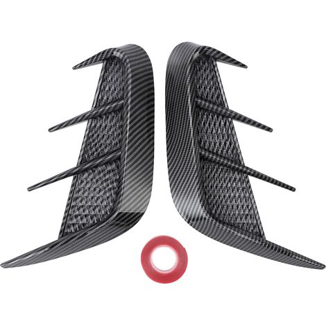 Ausla ABS côté évent de Garniture de Ventilation des Décalages de Ventilation Latérale Bordure de de l'aile Air Latéral pour 1 Série E90 E91 A3 avec Performance de Améliorée Installation Facile (1/5)