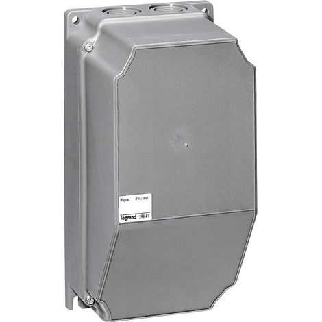 Cassetta componibile Hypra non forata per 2 prese 16A o 32A 230x120x120mm - LEG059841