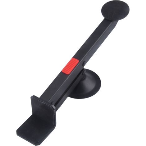 Robust door lifter, 360° rotation – Lifting height 6-60 mm – Made from robust steel for precise installation. (1/5)