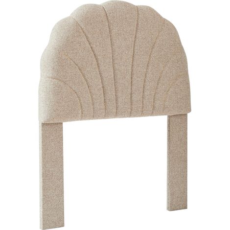 Nordlys - Tête de Lit en Tissu Beige (1/5)