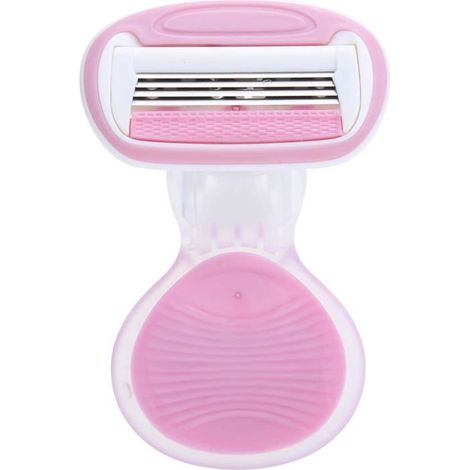 Épilateur pour femmes, rasoir et tondeuse manuels, outil d'épilation portable pour le visage, les aisselles et les jambes (1/5)