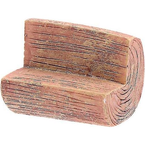 1 Stück langer Stuhl aus Kunstharz