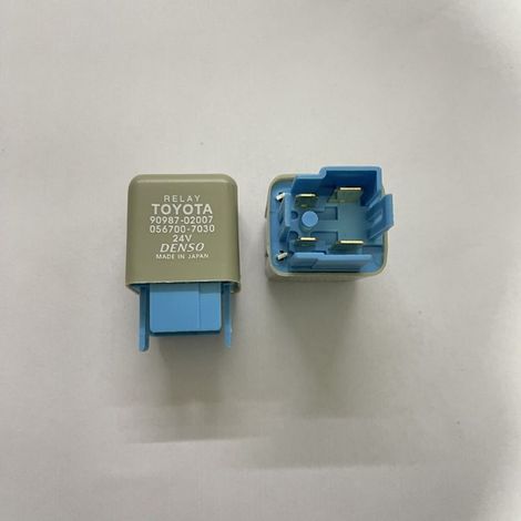 Toyota fuel pump relay 90987-02007, Toyota relay 056700-7030 24V