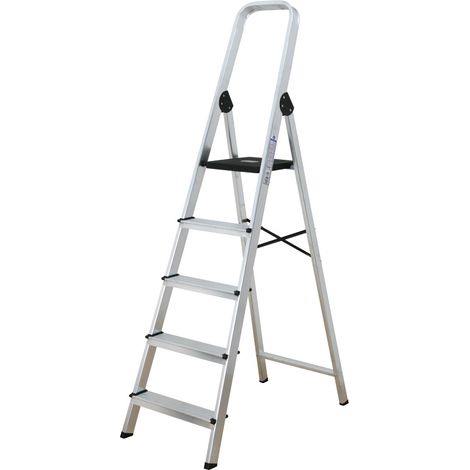 Escalera aluminio Habitex - 3 peldaños (1/2)