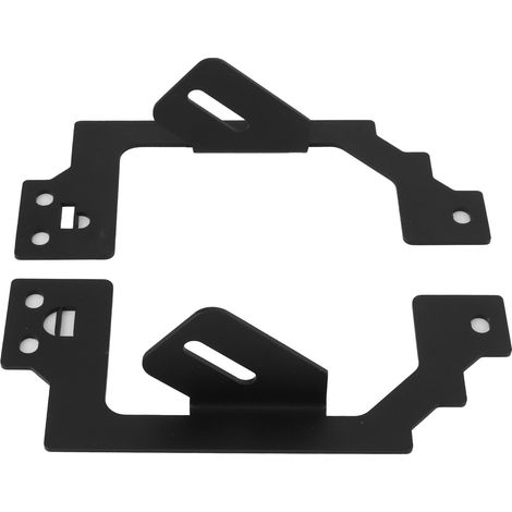 Support LED 3x3in Plafonnier Travail Support Caché Inoxydable pour Dodge Ram 1500 2500 3500 (1/5)
