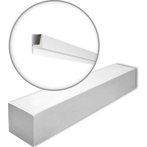 NMC IL6-box ARSTYL Noel Marquet 1 Box 14 pieces Cornice moulding Moulding for indirect lighting contemporary design white 28 m