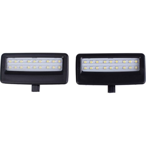 LED Sonnenblende für E60 E61 E61N E90 E90N E91 E91N E92 E92N E70 E71 E84 F25 X3 - Auto Lampe Premium E-geprüft - Versand DE
