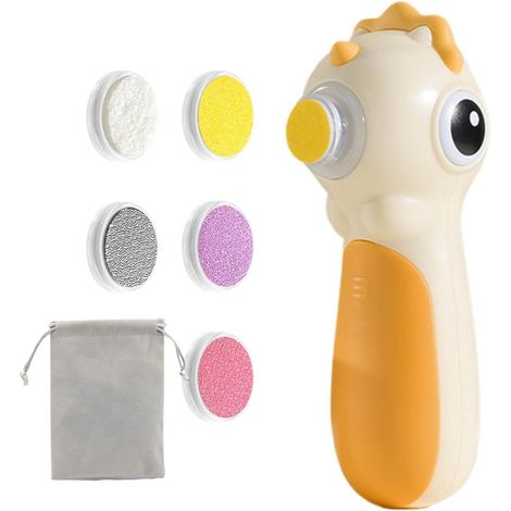 Lima eléctrica para uñas de pájaros – Herramienta para el cuidado de las uñas con luz Diseño compacto, fácil de guardar (1/5)