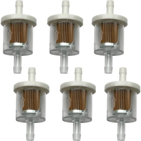 Filtre à carburant 40 microns filtre à carburant en ligne 1/4" Filtre à carburant de rechange pour Briggs Stratton 691035