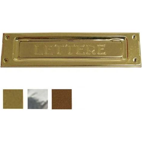 Buca Lettere Ott Bronzato mm 235X 60