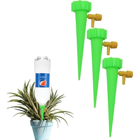 Automatische Gießkanne mit einstellbarer Durchflussregelung – 24-teilig – für Zimmer- und Gartenpflanzen – 24er-Packung (1/5)