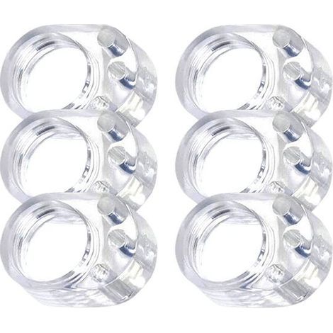 Door handle protectors - A set of 6 transparent protectors for door handles. (1/5)