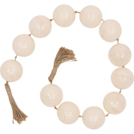 Guirnalda decorativa Carlo, 140 cm, blanca - Atmosphera créateur d'intérieur (1/3)