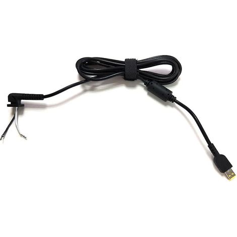 Adaptateur de câble de chargeur pour ordinateur portable ThinkPad, calibre 18-22 AWG, port 7,0 x 3,0 mm (1/4)