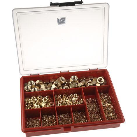 Kit d'écrous en Laiton, 1070 pièces ( Prix pour 1 Kit )