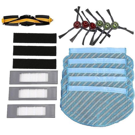 Filterbürsten-Wischmopp-Set für Ecovacs Deebot Ozmo 920 950 (Ersatzteile) (1/4)