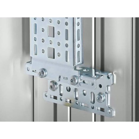 Rittal CP 6205.100 Angolo di montaggio Lamiera d'acciaio 4 pz.