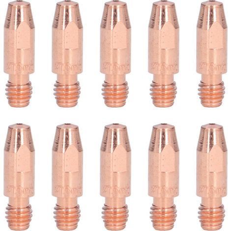 10 Pièces Embouts de Contact Cuivre 36KD1.6x30 Kit Accessoires Soudure (1/5)