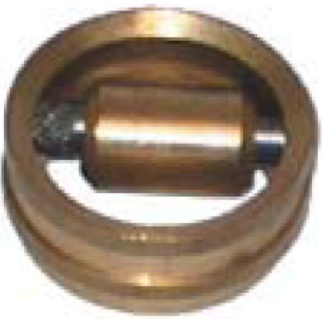 MOBILIA MASIDEF- 4 POZZETTI A RULLO OTTONE Ø 16MM