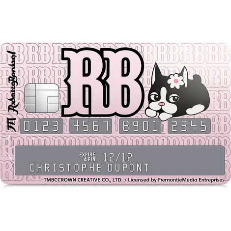 Sticker pour Carte de crédit Rebecca Bonbon
