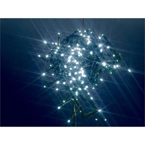CATENA LUMINOSA A BATTERIA 60 LED C/GIOC BIA FREDDO - 1 pezzo