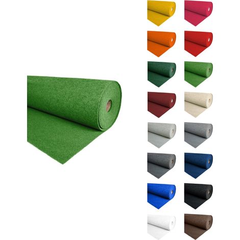 IBEROGARDEN Moqueta Ferial Verde Claro300 gr Ideal para stands, ferias y exposiciones 1x30 metros (1/5)