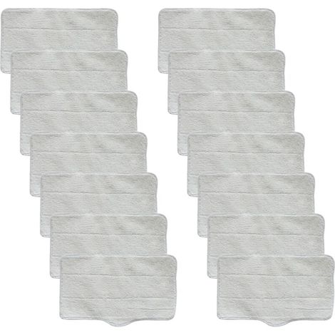 Ensemble de 14 lingettes de nettoyage pour nettoyeur vapeur portatif Deerma DEM ZQ100 ZQ600 ZQ610 - Accessoires de rechange (1/5)
