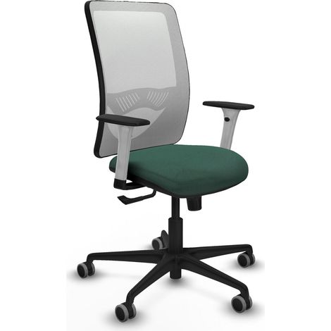 Silla de oficina piqueras y crespo Zulema blanco tela nylon (1/2)