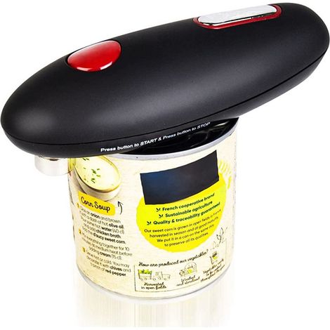 Kitchen Mama electric can opener, smooth edges, ergonomic (1/4)