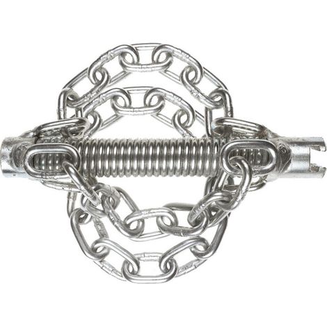 Kettenschleuderkopf mit mit glatter Kette, 4 Ketten, 22 mm (1/4)