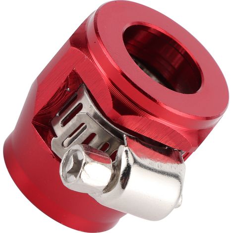Schlauchendkappe, 8AN-Klemmbefestigungsadapter, für Kraftstoff-, Öl-, Gas- und Luftleitungen, rot, Anschlussstecker (1/5)