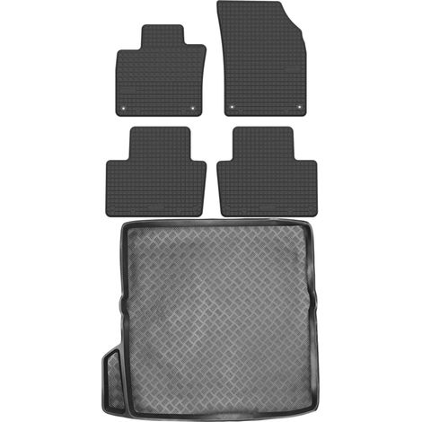 Volvo XC90 II SUV ab 2016 SET - Gummifußmatten + Kofferraummatte (1/5)