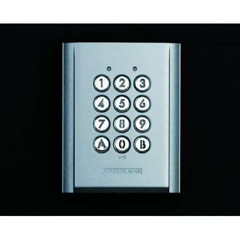 Clavier AIPHONE AC10S saillie 100 codes et 2 relais