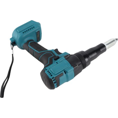 Riveteuse sans fil moteur brushless pour batterie 18V outil de rivetage automatique LED couple eleve rivets alu 1/8 a 3/16 pouce bricolage metallurgie sans batterie (1/5)