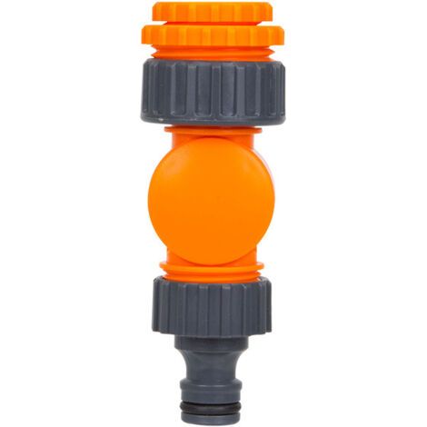 BUNTHAUS Adaptateur de robinet de connecteur de tuyau d'arrosage for tuyau de 1/2 pouce, connexion rapide à verrouillage par clic, arrosage de jardin (1/5)