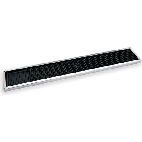 Barmatte, Serviermatte - mit Edelstahlrahmen, 60 x 10 cm (1/2)