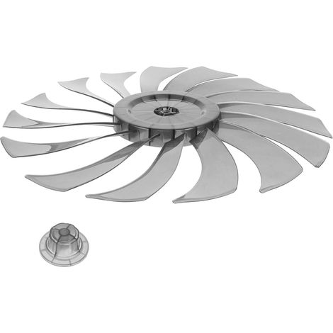 Lame De Ventilateur 35.5 Cm Remplacement Universel Pour Ventilateur De Table Et De Sol En Matériau Pp Léger Et Résistant Accessoire De Pièce Silencieux (1/5)