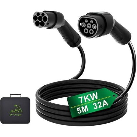 Pistolet de charge et de décharge de voiture intelligent à double effet 32A 7kW Adaptateur haute tension 480 V, assistant polyvalent commercial/d'urgence (1/5)