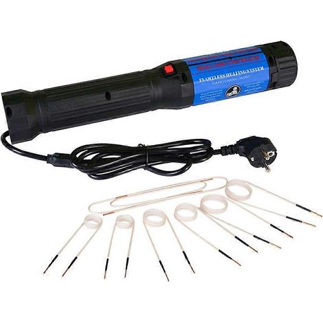 Kit de chauffage par induction magnétique portable 8 bobines 1100 W pour l'automobile (220 V), sans flamme, pour la réparation automobile (UE) (1/5)