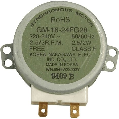 Moteur De Plateau Tournant 6549W2S002Y Pour MICRO ONDES (1/2)