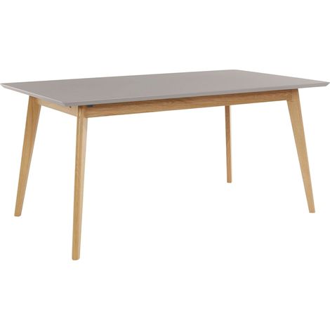 Vista-Table à manger 160x90 cm aspect chêne gris (1/4)